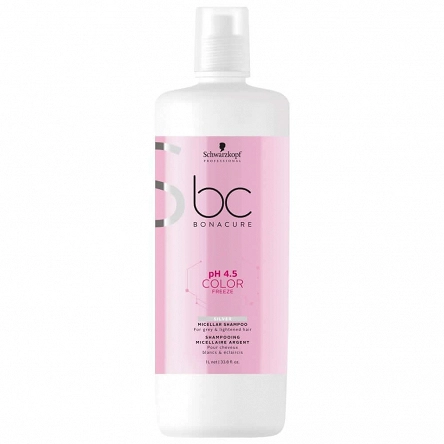 Szampon Schwarzkopf BC Color Freeze Silver do włosów blond i siwych 1000ml Schwarzkopf Schwarzkopf 4045787430059