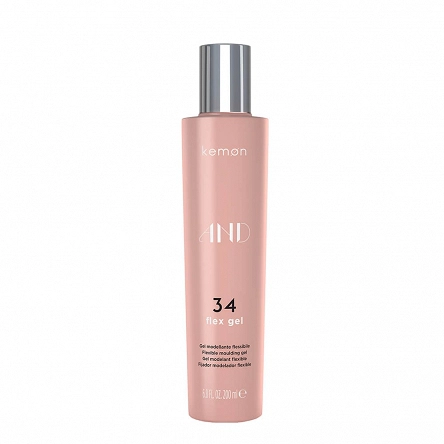 Żel Kemon AND Finishing Flex Gel 34 modelujący (elastyczny) włosy 200ml Żele do włosów Kemon 8020936065661