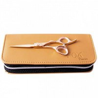 Nożyczki fryzjerskie Fox Rose Gold Premium, rozmiar 5,5 Nożyczki fryzjerskie Fox 5904993467381