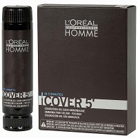 Odsiwiacz Loreal Homme Cover 5, koloryzacja do włosów dla mężczyzn 50ml