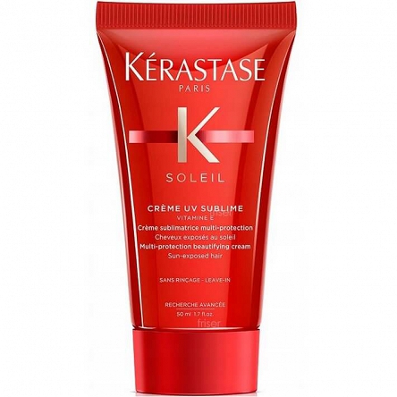 Krem Kerastase Soleil Creme UV Sublime regenerujący do włosów farbowanych ochrona UV 50ml Odżywki do włosów farbowanych Kerastase 3474636695317