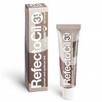 Henna Refectocil 3.1 do brwi i rzes, kolor jasny brąz 15ml Henna do brwi Refectocil 9003877907091