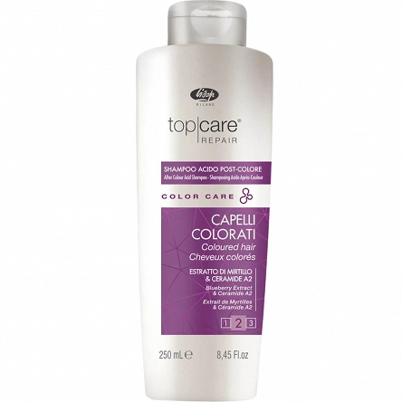 Szampon Lisap Top Care Color Care After Color do włosów przetłuszczających się 250ml Szampony do włosów Lisap 1100200000011