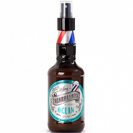 Spray Beardburys Ocean Spray stylizujący z solą morską do włosów 250ml Spraye do włosów Beardburys 8431332126120