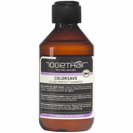 Naturalny szampon Togethair Colorsave do włosów farbowanych 250ml Togethair 8002738183415