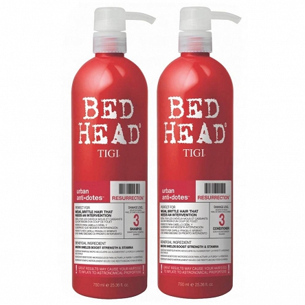 Zestaw regenerujący Tigi Tweens Bed Head Urban Resurrection szampon + odżywka 2 x 750ml Szampon regenerujący włosy Tigi 615908942231