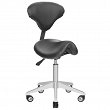Taboret Activ AZZURRO 038S kosmetyczny czarny dostępny w 48h Taborety i hokery kosmetyczne Activ 5906717412981