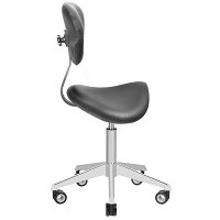 Taboret Activ AZZURRO 038S kosmetyczny czarny dostępny w 48h Taborety i hokery kosmetyczne Activ 5906717412981