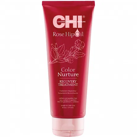 Maska CHI Rose Hip Oil Color Recovery do włosów farbowanych 237ml Maski do włosów Farouk 633911772768