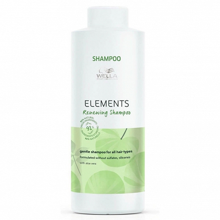 Szampon Wella Elements Renewing do wszystkich rodzajów włosów 1000ml Szampon regenerujący włosy Wella 4064666337807