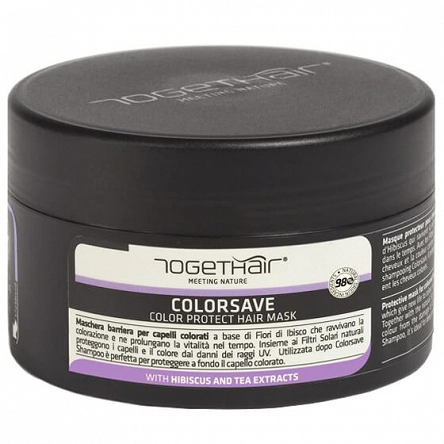 Naturalna maska Togethair Colorsave do włosów farbowanych 250ml Togethair 8002738183477