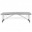 Stół Activ Komfort 2 składany do masażu (aluminiowy), segmentowy szary Łóżka do masażu Activ 5906717430190