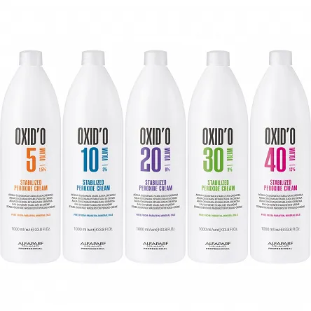 Oxydant Alfaparf Oxid'o 1.5%, 3%, 6%, 9% lub 12% 1000ml Oxydanty Alfaparf 8022297160887