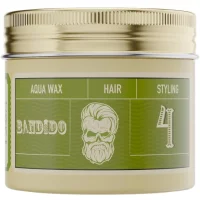 Wosk Bandido Hair Aqua Wax 4 Light do stylizowania włosów o lekkim chwycie dla mężczyzn 125ml Wosk do włosów dla mężczyzn Bandido 8681863082215