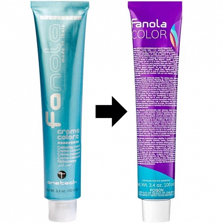 Krem Fanola Crema Color koloryzujący trwały do włosów 100ml Farby do włosów Fanola 8032947860180