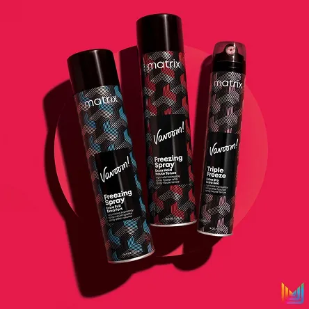 Lakier Matrix Vavoom Freezing Extra Full o mocnym utrwaleniu 500ml Lakier do włosów matrix Matrix 3474637103590