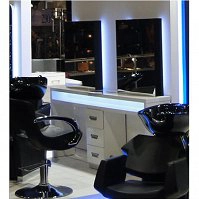 Konsoleta Italpro Doppio White dostępna w 48h Konsole fryzjerskie Italpro