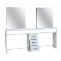 Konsoleta Italpro Doppio White dostępna w 48h Konsole fryzjerskie Italpro