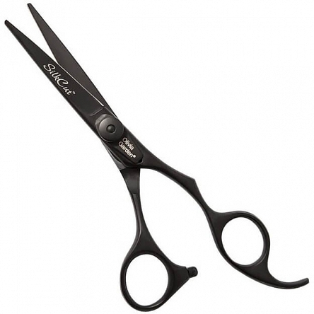 Nożyczki Olivia Garden SilkCut Matt Black do włosów rozmiary 5.0, 5.75, 6.5  Nożyczki fryzjerskie Olivia Garden 5414343007124