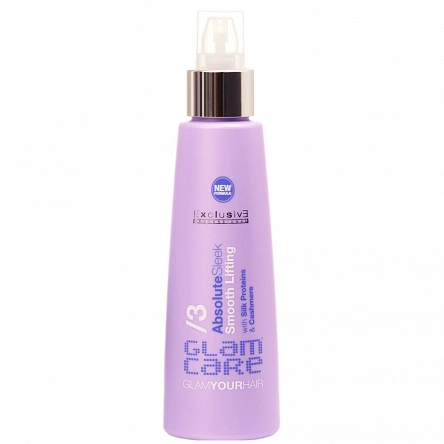 Zestaw wygładzający Exclusive Professional Absolute Sleek szampon 250ml i krem w spreyu 150ml Exclusive Professional