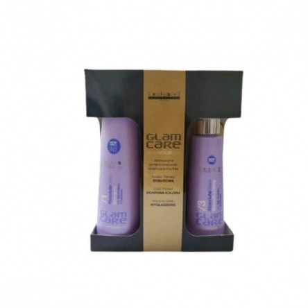 Zestaw wygładzający Exclusive Professional Absolute Sleek szampon 250ml i krem w spreyu 150ml Exclusive Professional