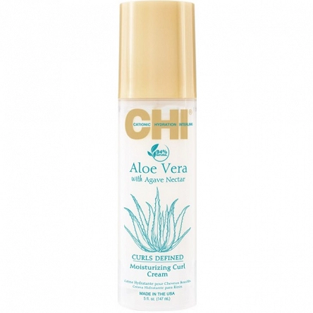 Krem Farouk CHI Aloe Vera Moisturizing Curl do stylizacji włosów 147ml Kremy do włosów Farouk 633911811535
