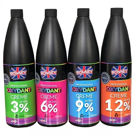 Oxydant Ronney do włosów stężenie 3, 6, 9, 12% 1000ml Oxydanty Ronney 5060589154520