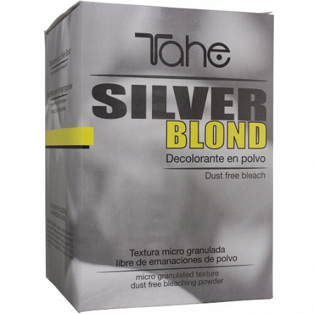 Puder Tahe SILVER BLOND do rozjaśniania i dekoloryzacji włosów 500g Dekoloryzatory Tahe 8426827481006