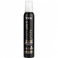Pianka Tahe Keratin Gold Satin 5 bardzo mocna do włosów suchych i zniszczonych 200ml