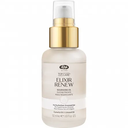 Olejek Lisap Top Care Elixir Renew do włosów zniszczonych i suchych 50ml Olejki do włosów Lisap 1600160000019