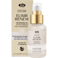 Olejek Lisap Top Care Elixir Renew do włosów zniszczonych i suchych 50ml