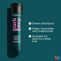 Szampon Matrix Dark Envy neutralizujący czerwone odcienie 300ml Szampony do włosów Matrix 3474636839155