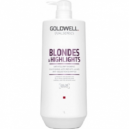 Szampon Goldwell Dualsenses Blondes ochładzający kolor włosów blond 1000ml Szampony do włosów blond Goldwell 4021609029120