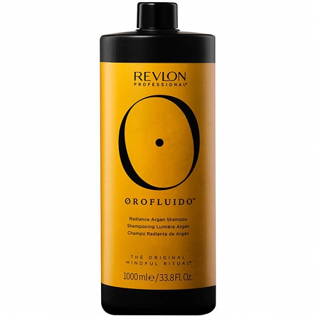 Szampon Revlon Orofluido rozświetlający włosy z olejkiem arganowym 1000ml Szampony nabłyszczające Revlon Professional 8432225127873