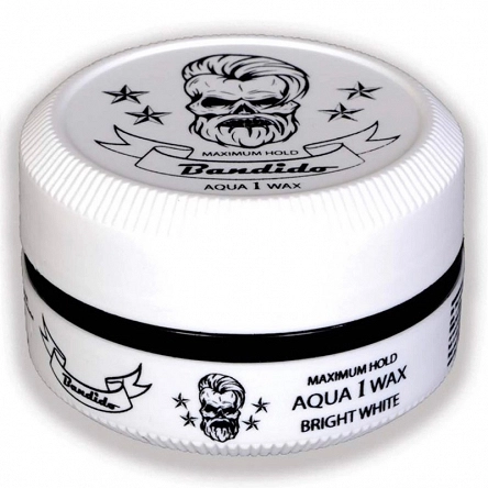 Wosk Bandido Hair Wax 1 White o mocnym utrwaleniu do stylizacji włosów 150ml Woski do włosów Bandido 8681863080020