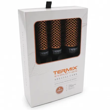 Zestaw szczotek TERMIX Evolution Special Care (23, 28, 32, 43mm) Szczotki do modelowania włosów Termix 8436007244628