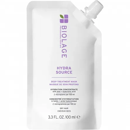 Maska Biolage Hydra Source Deep Treatment nawilżająca do włosów suchych 100ml  Maski do włosów Matrix 3474636679850