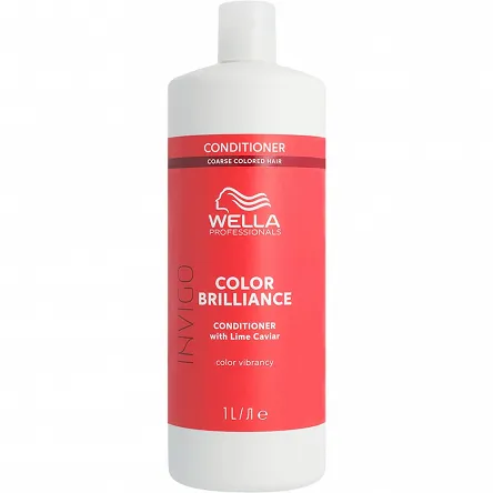 Odżywka Wella Invigo Color Brilliance Coarse do włosów farbowanych, grubych 1000ml Włosy farbowane Wella 4064666339313