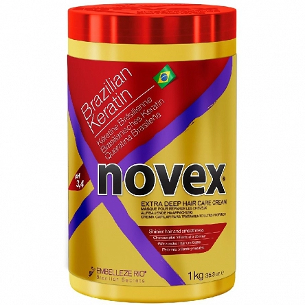 Maska Novex Brazilian Keratin 1000g Maska do włosów suchych Novex 876120002633