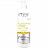 Oliwka Bielenda Regenerująco witaminowa do masażu ciała 500ml Balsamy do ciała Bielenda 5902169022846