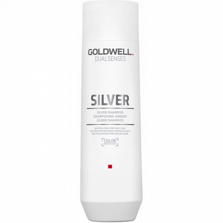 Szampon Goldwell Dualsenses Silver ochładzający kolor włosów siwych 250ml Szampony do włosów siwych Goldwell 4021609028710
