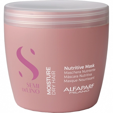 Maska Alfaparf Semi Di Lino MOISTURE nawilżająca do włosów mocno odwodnionych 500ml Maski nawilżające włosy Alfaparf 8022297064284