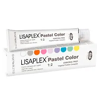 Farba Lisap Lisaplex Pastel Color Yellow Sunflower do koloryzacji  włosów 60ml - Wyprzedaż! Farby do włosów bez amoniaku Lisap 1200060090013