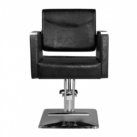Fotel fryzjerski Hair System SM363, czarny dostępny w 48h Fotele fryzjerskie Hair System 5906717429040