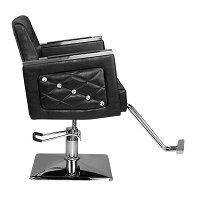 Fotel fryzjerski Hair System SM363, czarny dostępny w 48h Fotele fryzjerskie Hair System 5906717429040