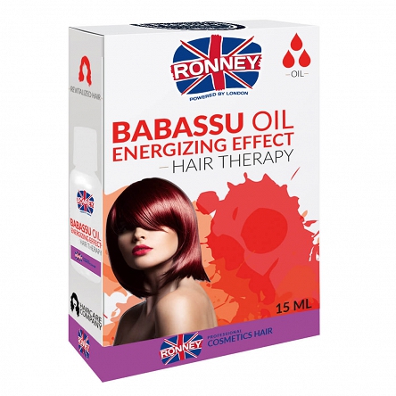 Olejek do włosów RONNEY Hair Oil Babassu Oil energatyzujący 15ml Olejki do włosów Ronney 5060589154605