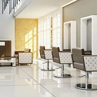 Fotel Panda Comodo do salonu fryzjerskiego Fotele fryzjerskie Panda