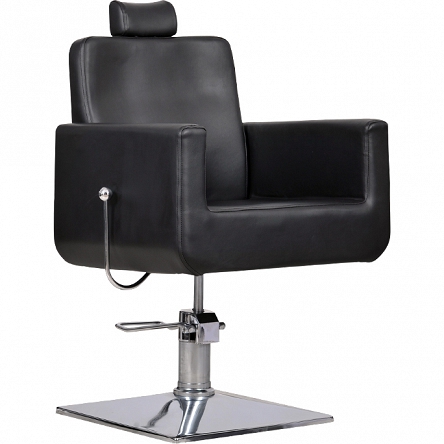 Fotel fryzjerski Italpro Bell BIS czarny dostępny w 48h Fotele fryzjerskie Italpro