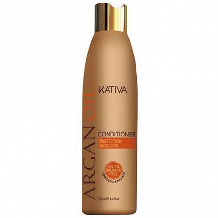 Odżywka Kativa Argan Oil regenerująca włosy 500ml Odżywki do włosów zniszczonych Kativa 7750075021532