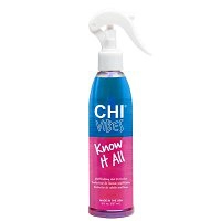 Wielozadaniowa mgiełka Farouk Chi Vibes Know It All, do włosów 237ml Spray termoochronny do włosów Farouk 633911826997